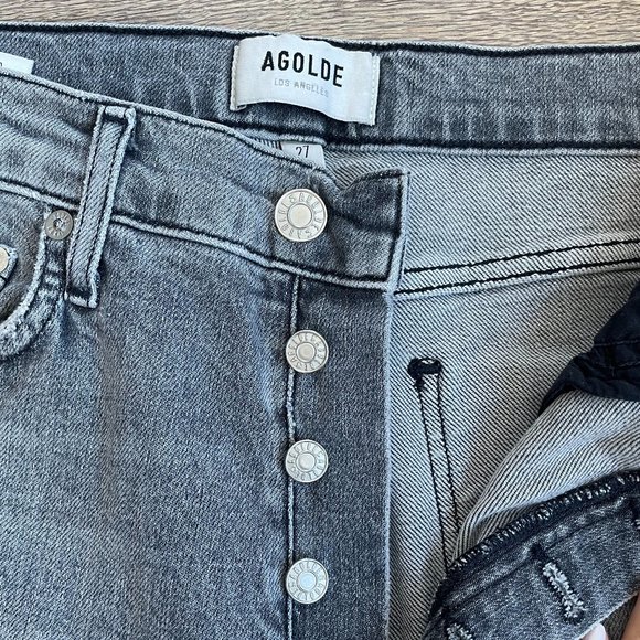 AGOLDE Nico High-Rise Skinny Jeans Size 27 - Picture 6 of 12